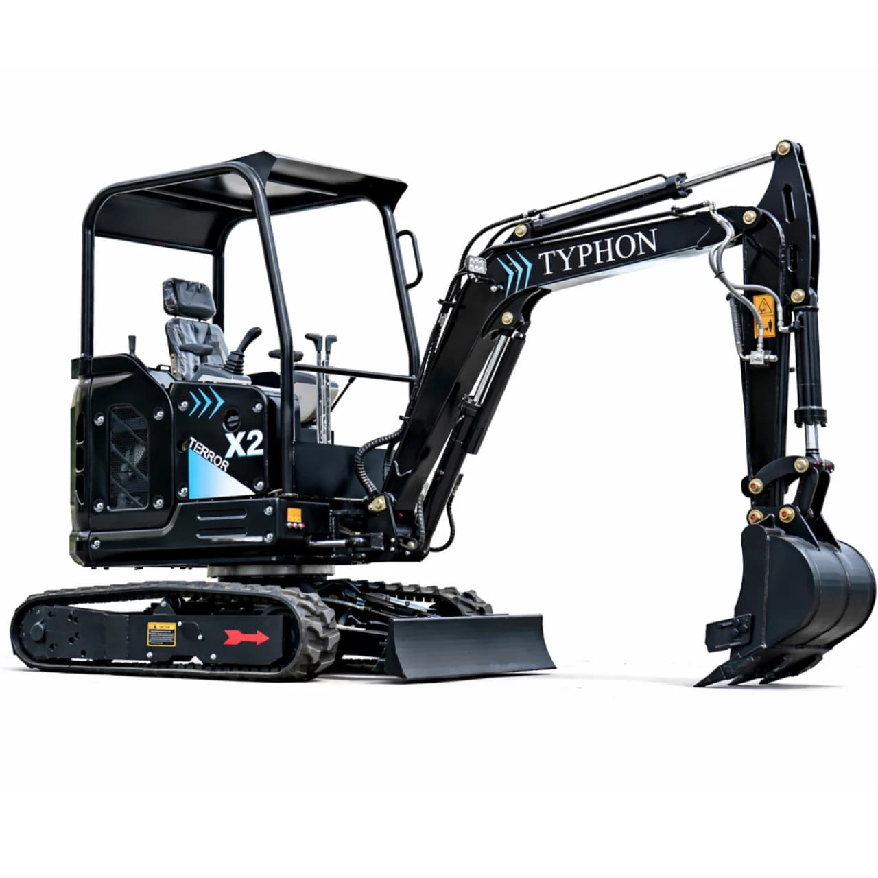 TYPHON TERROR X2 Max Canopy Mini Excavator