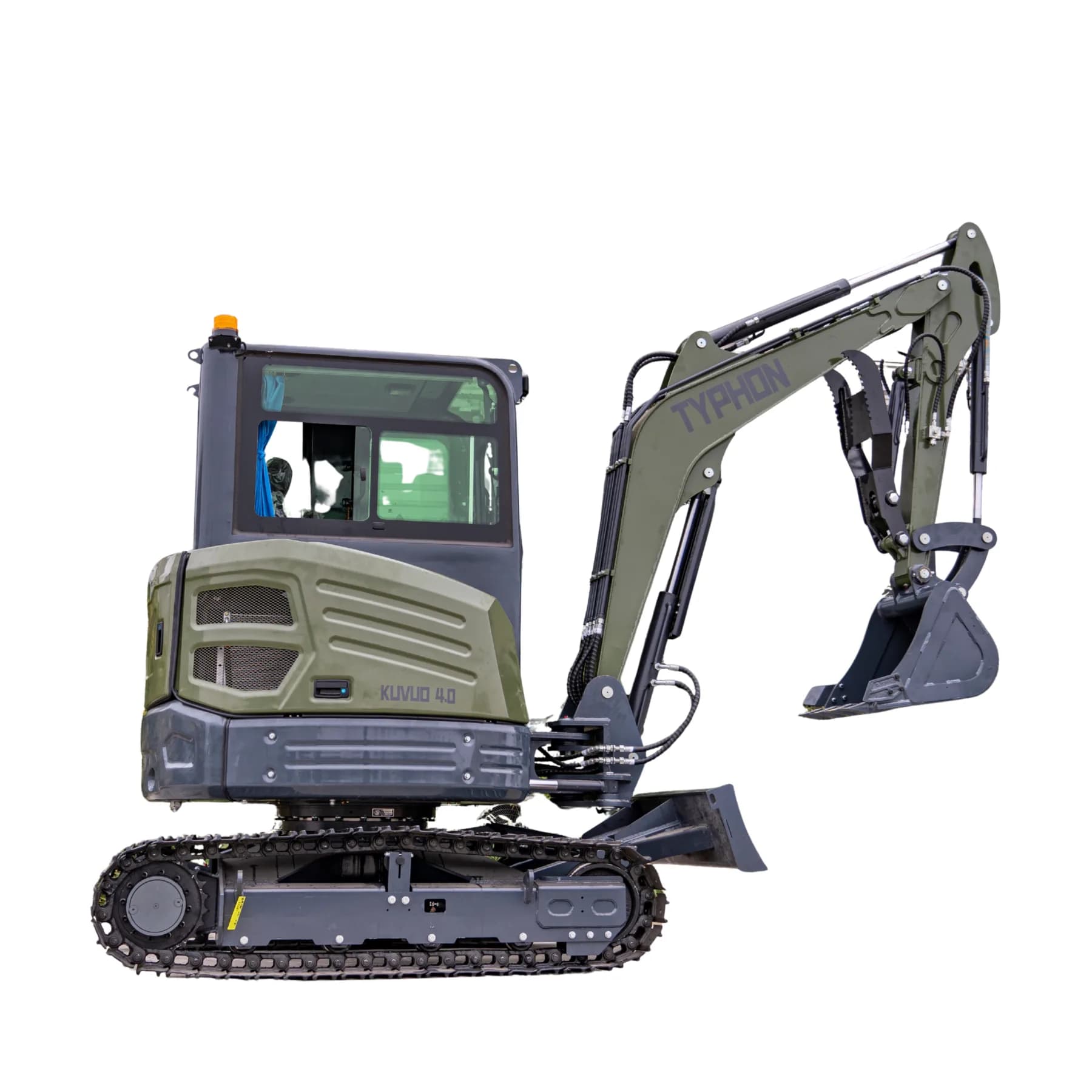 TYPHON KUVUO 4.0 four ton cabin Mini Excavator