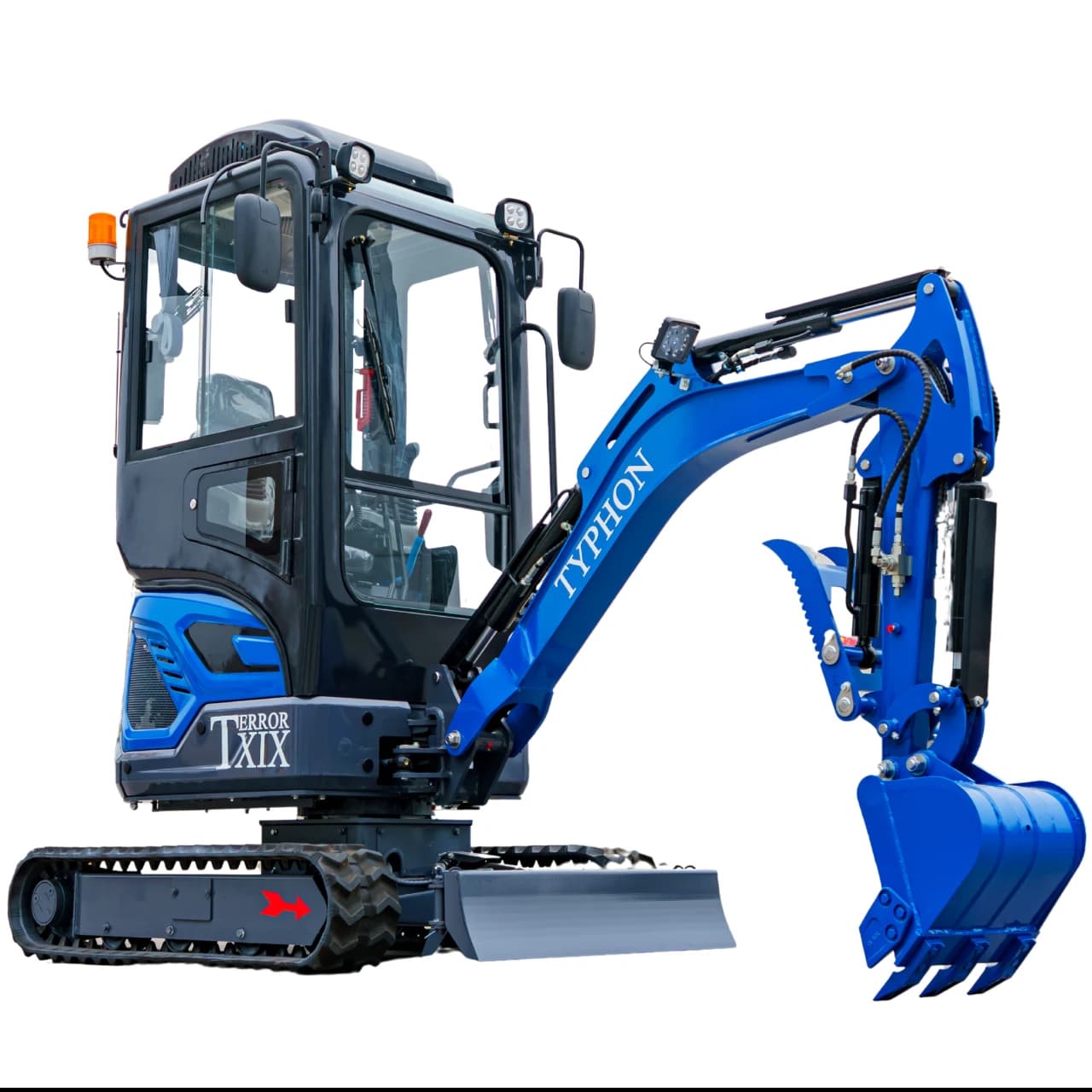 TYPHON TERROR XIX Prestige AC/Heater Cabin Mini Excavator