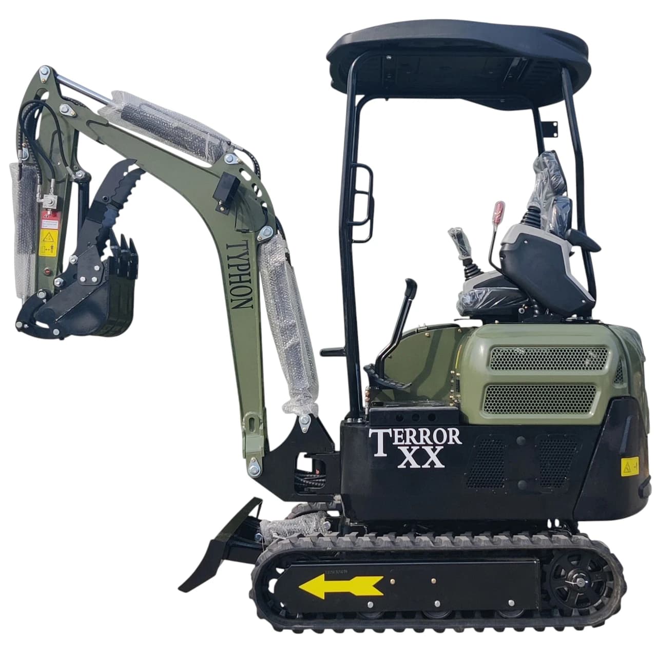 2025 4 000 lb TYPHON TERROR XX Mini Excavator