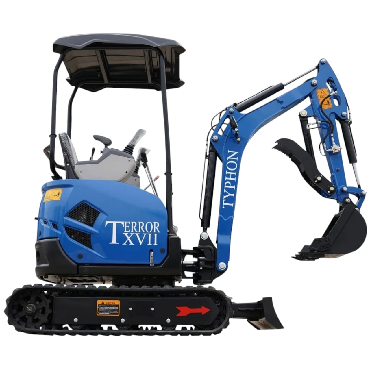 2025 3 800 lb TYPHON TERROR XVII Mini Excavator