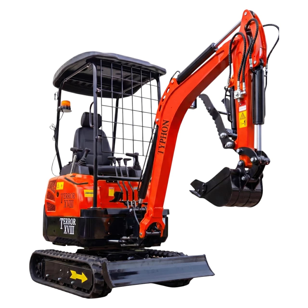 4 000 lb TYPHON Lux Mini Excavator
