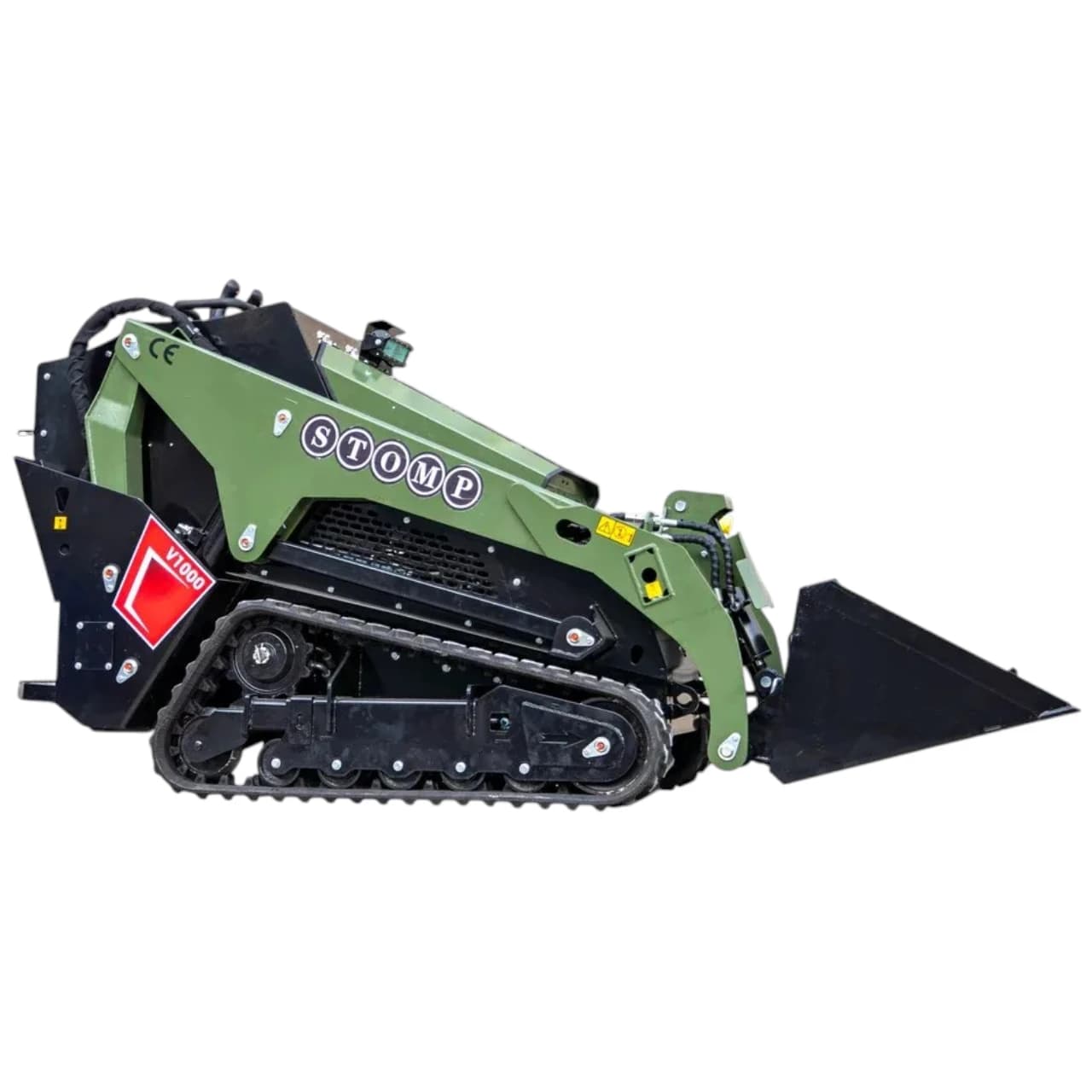 TYPHON Stomp V1000 24HP Kubota D1105 Water Cooled Diesel Skid Steer Loader