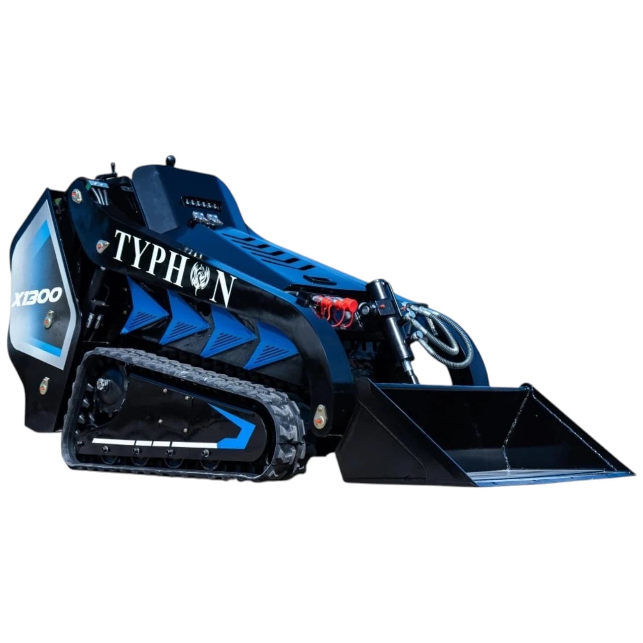 TYPHON STOMP X1300 25HP Kubota D1105 EPA Diesel Mini Skid Steer Loader