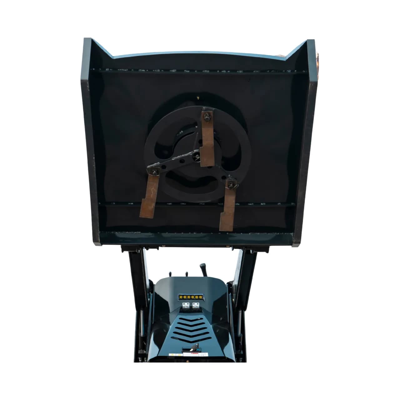 Heavy-Duty 3-Blade Hydraulic Brush Mower Attachment