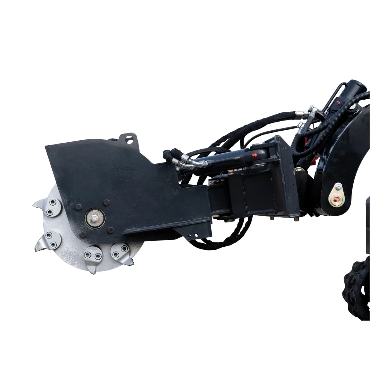 Hydraulic Swing Stump Grinder Attachment
