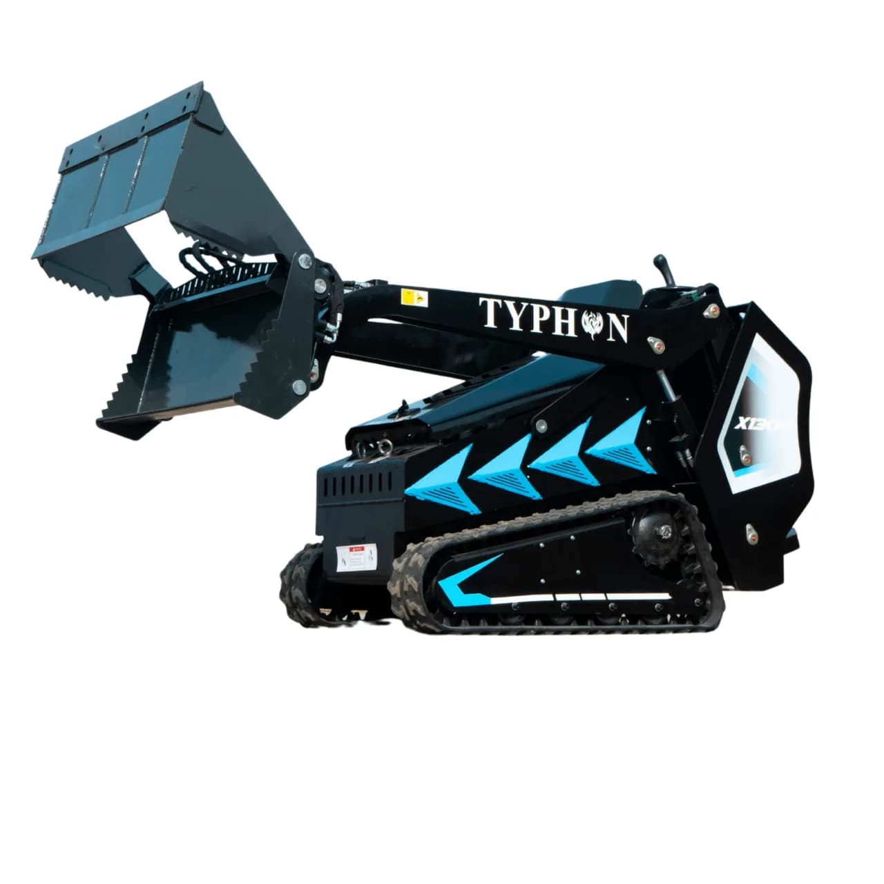 4-In-1 Bucket Combo Mini Skid Steer Loader
