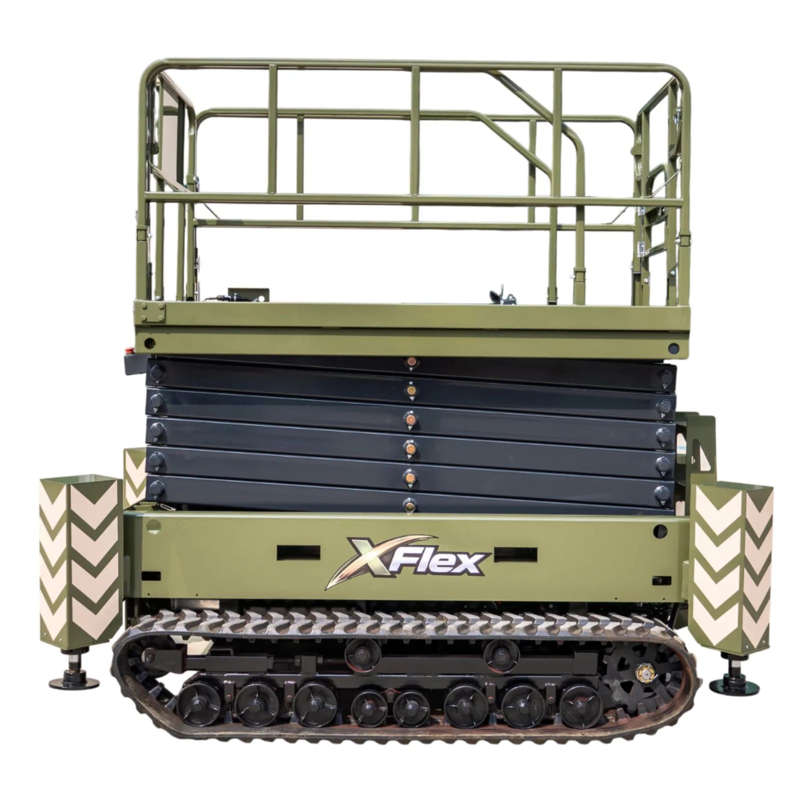 TYPHON xFlex-4068ET Electric Rubber Track Scissor Lift