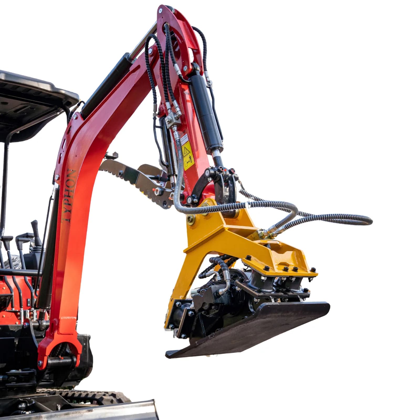 TYPHON Compatible Hydraulic Plate Compactor Attachment