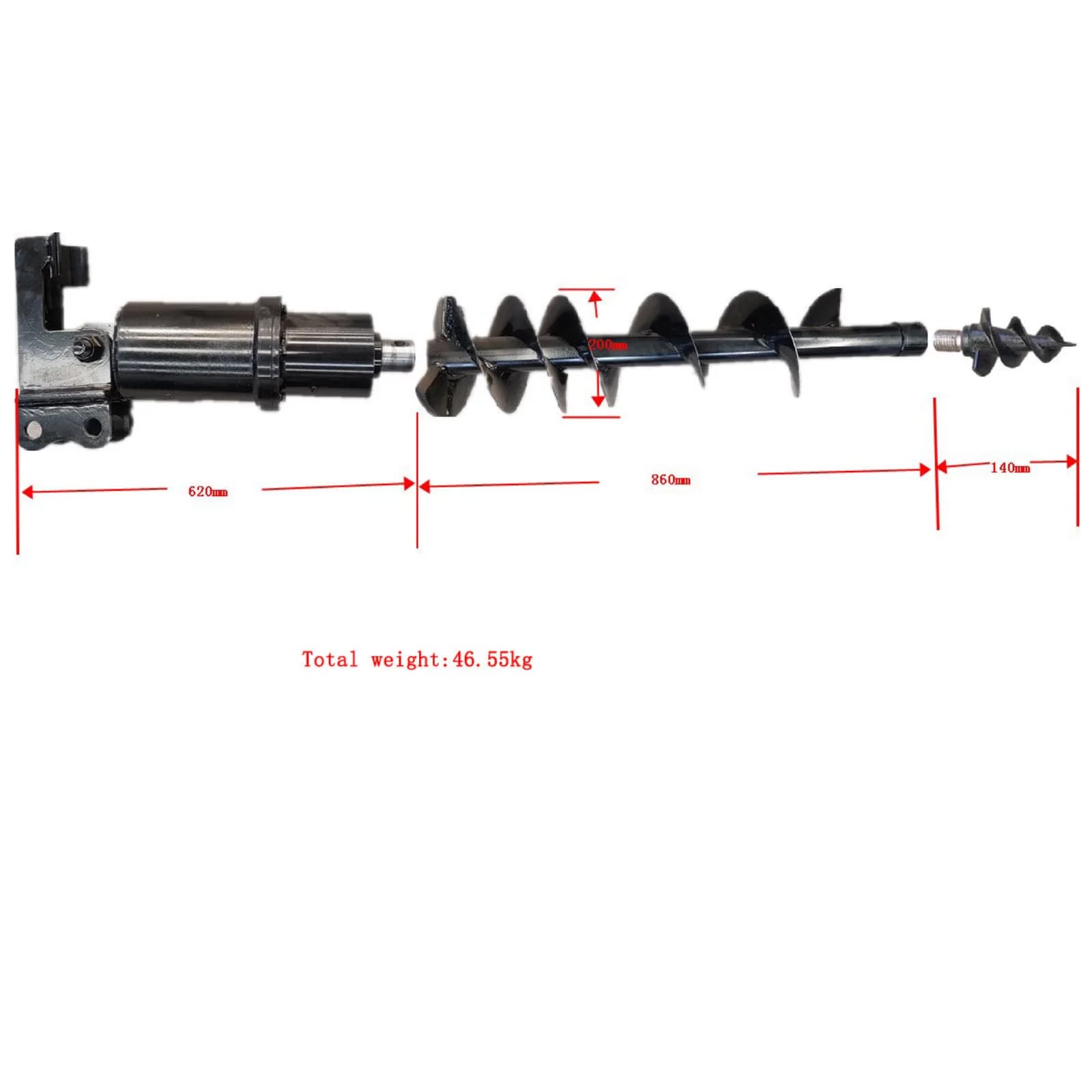 TYPHON Attachments Auger Drill Attachment thumbnail 2
