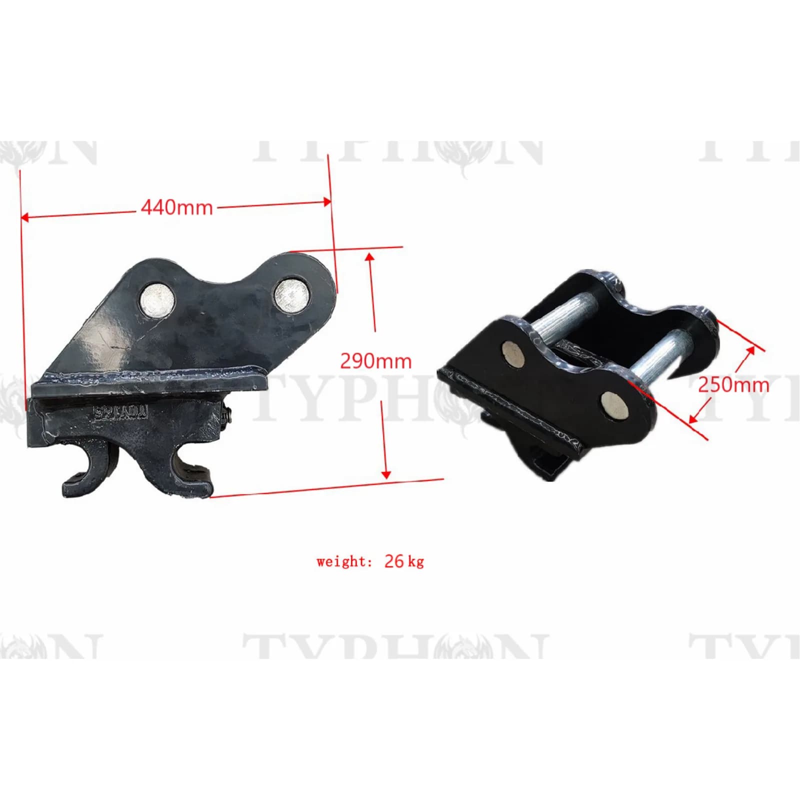 TYPHON 2.5 Ton Mini Excavator thumbnail 2