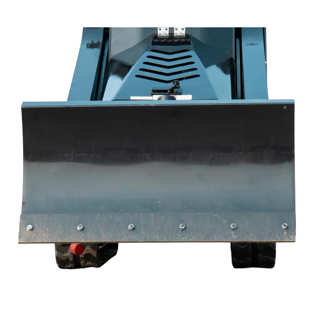 Hydraulic Angle Dozer Blade 30° for TYPHON STOMP X1300 & STOMP 509 Mini Skid Steers - Heavy-Duty Grading & Snow Attachment thumbnail 2