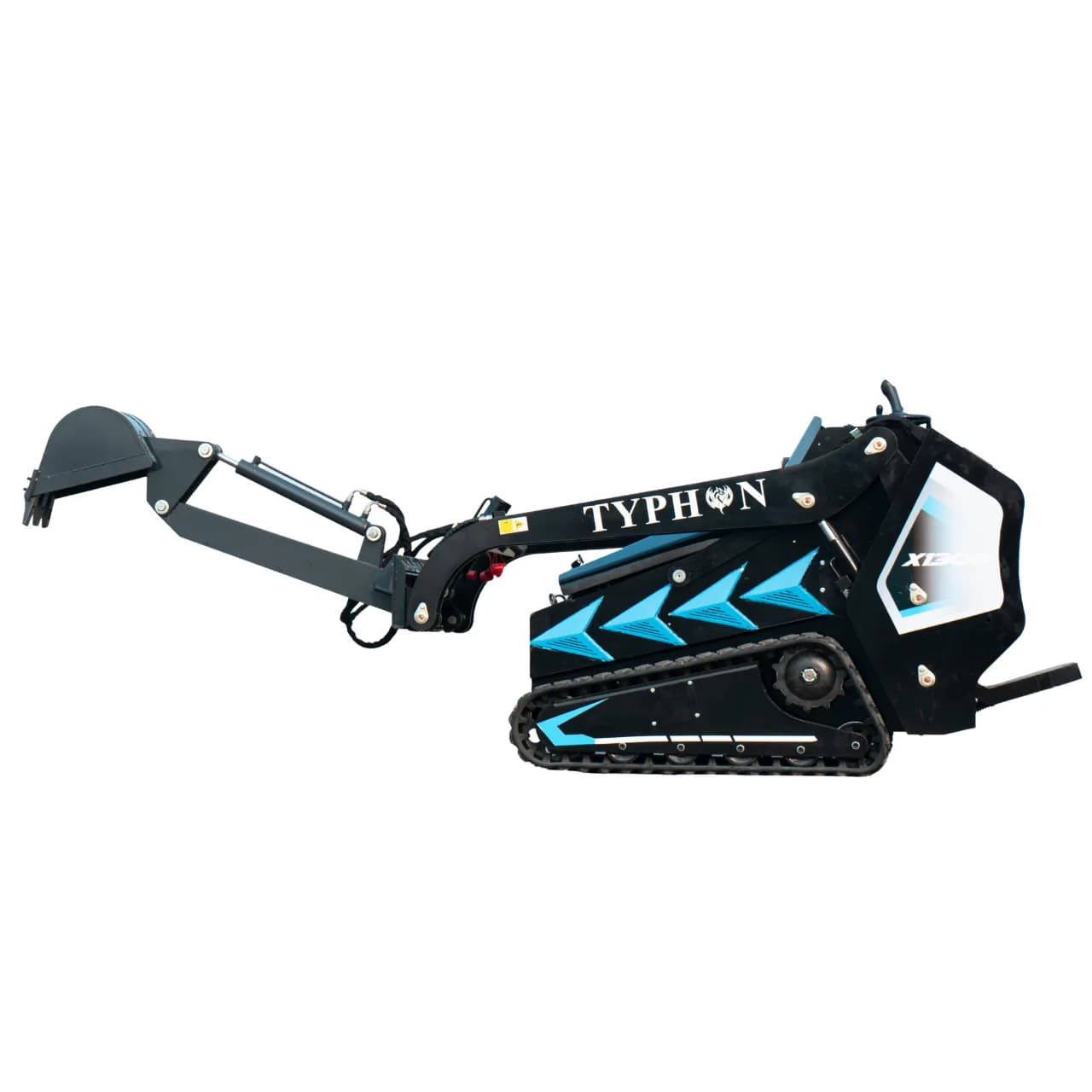 TYPHON Digger Attachment for Mini Skid Steer Loader thumbnail 2