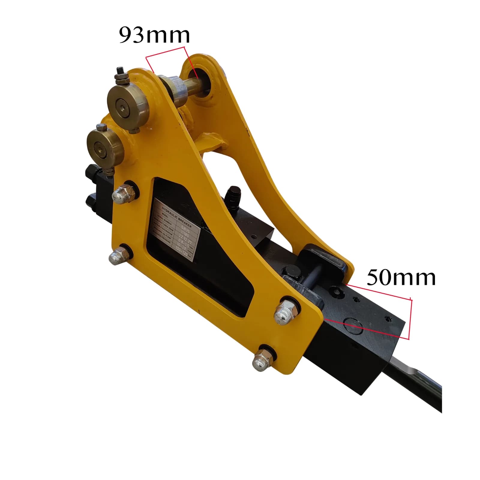 TYPHON Attachments Hydraulic Break Hammer Attachment thumbnail 3