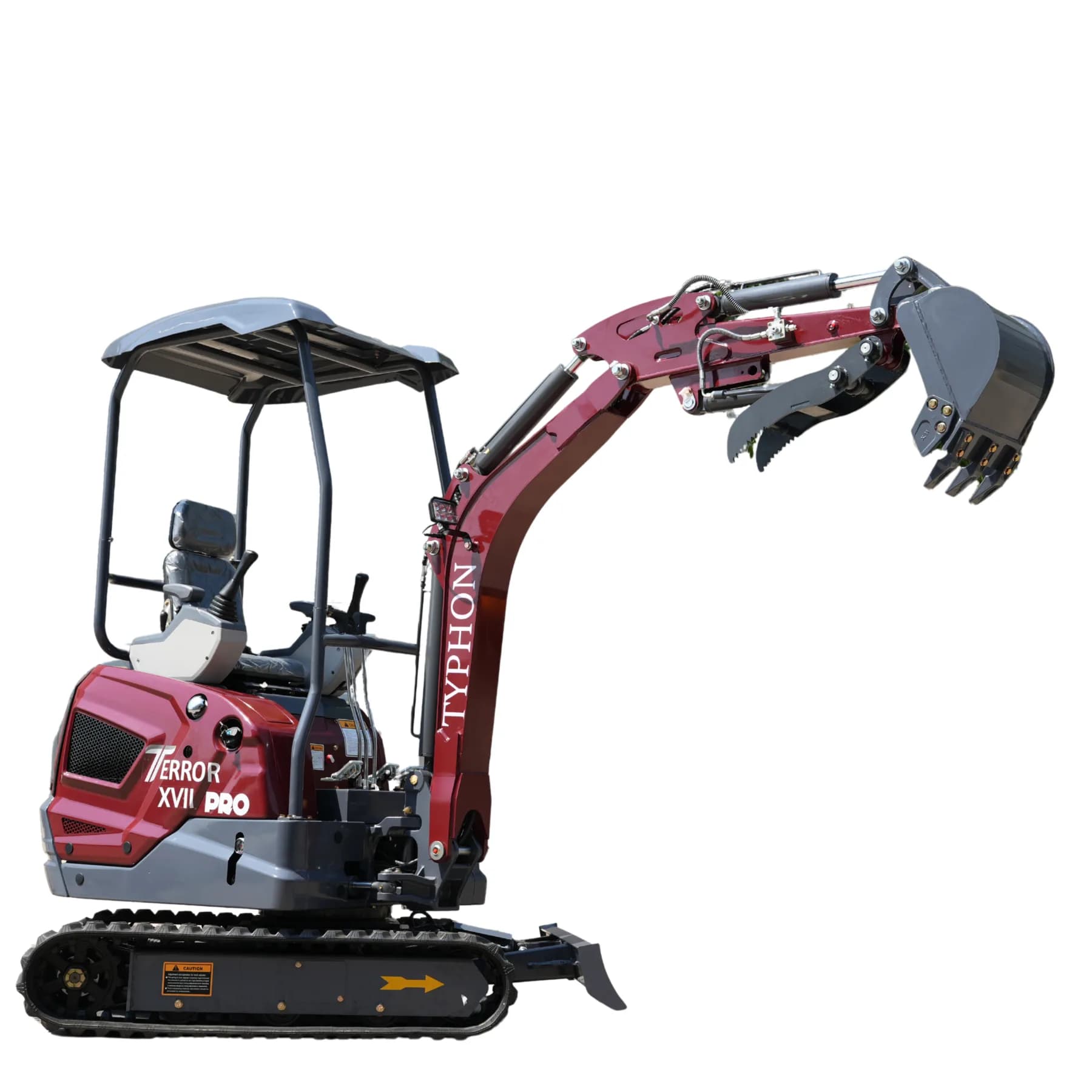 TYPHON TERROR XVII PRO Mini Excavator thumbnail 3