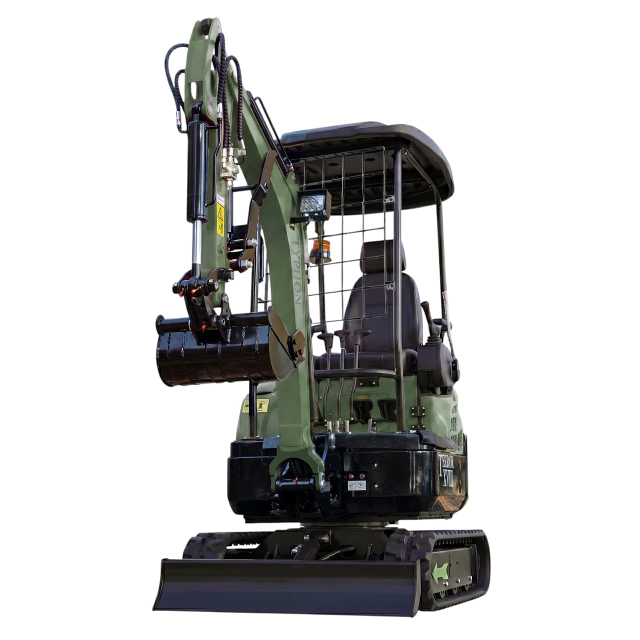 2025 4 000 lb TYPHON TERROR XVIII Mini Excavator thumbnail 3