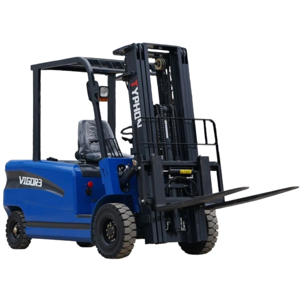 2025 TYPHON VIGOR 3.0 Blue Electric Forklift thumbnail 3