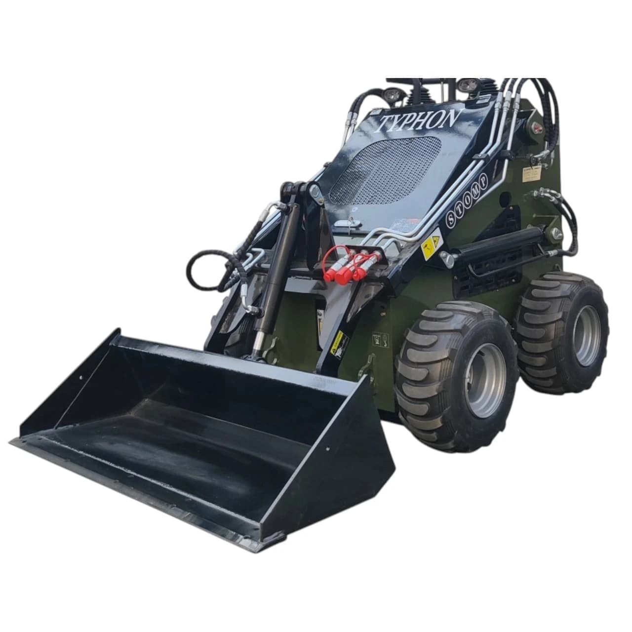 Skid-Steer Loader Wheeled 22.1 HP Honda EPA Gasoline Engine for Gardens,... thumbnail 3