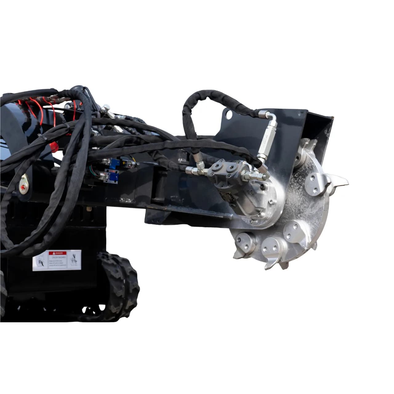 Hydraulic Swing Stump Grinder Attachment thumbnail 3