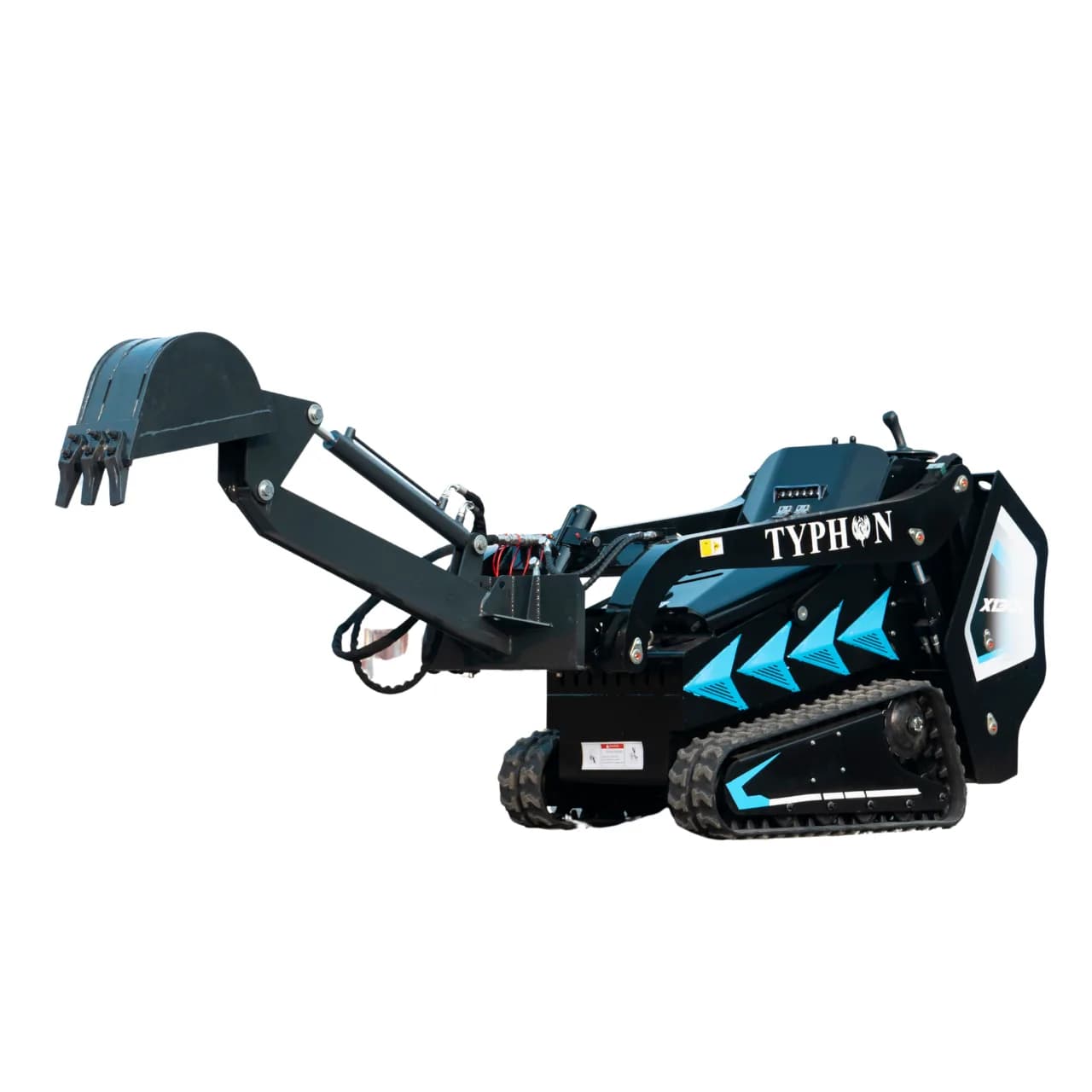TYPHON Digger Attachment for Mini Skid Steer Loader thumbnail 3