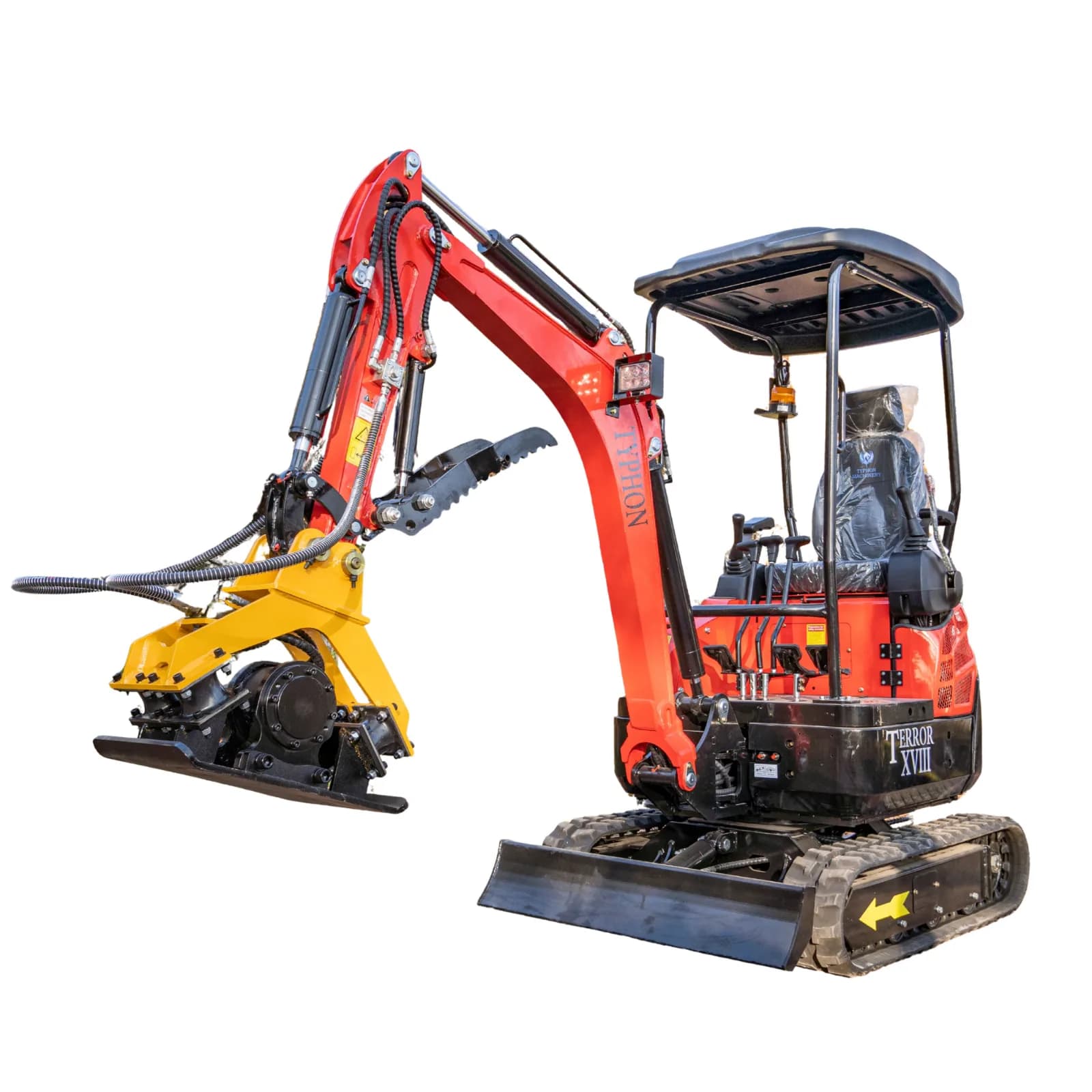 TYPHON Compatible Hydraulic Plate Compactor Attachment thumbnail 3
