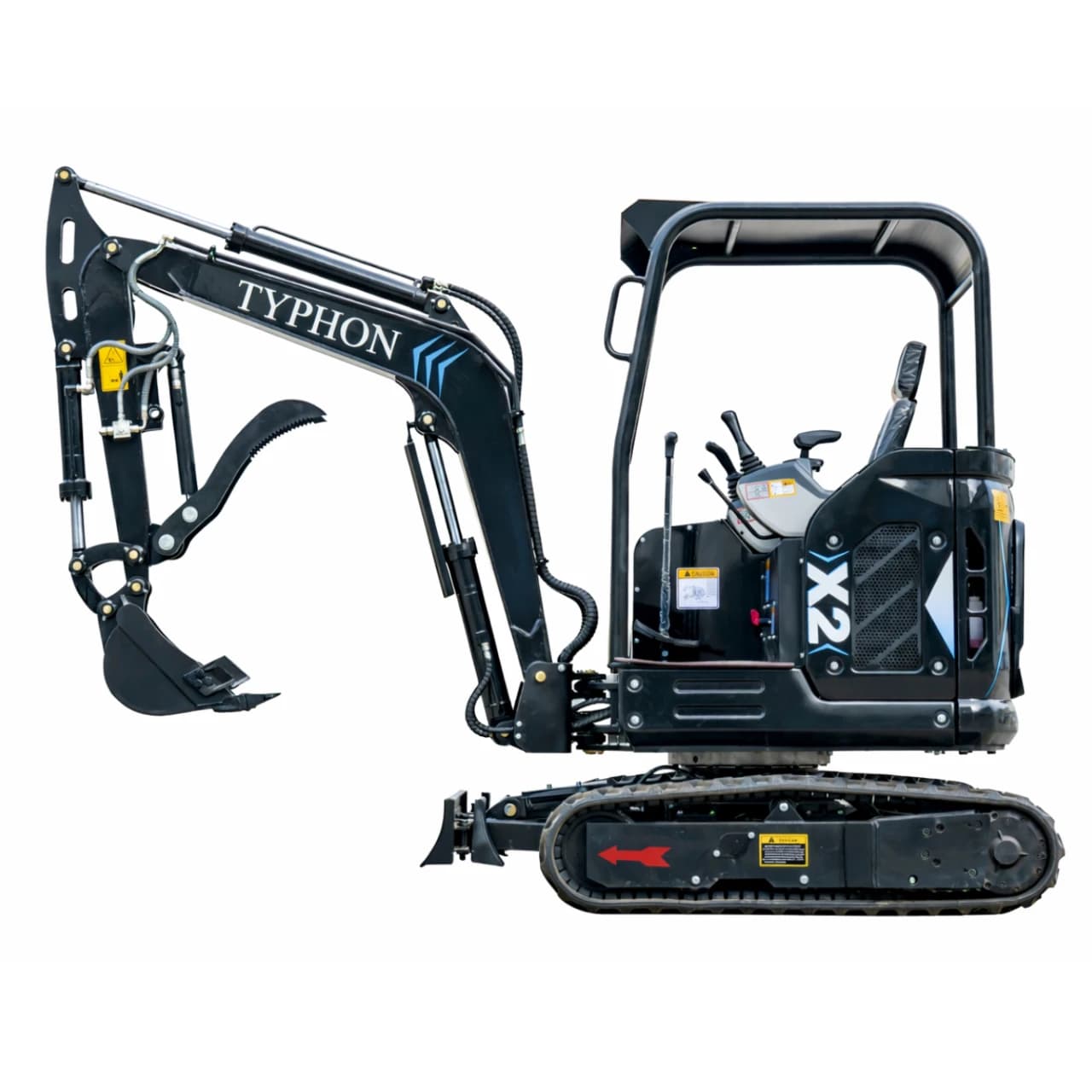 TYPHON TERROR X2 Max Canopy Mini Excavator thumbnail 4