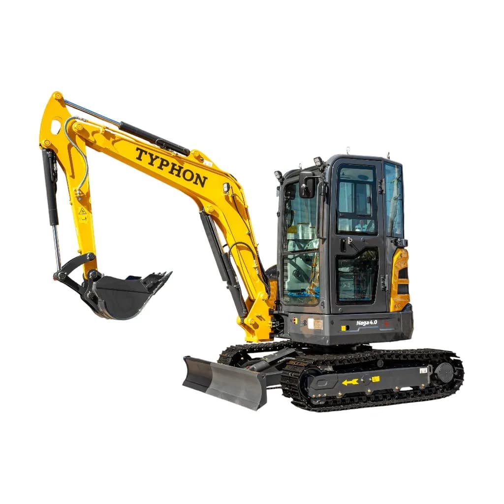 TYPHON NAGA 4.0 Mini Excavator thumbnail 4