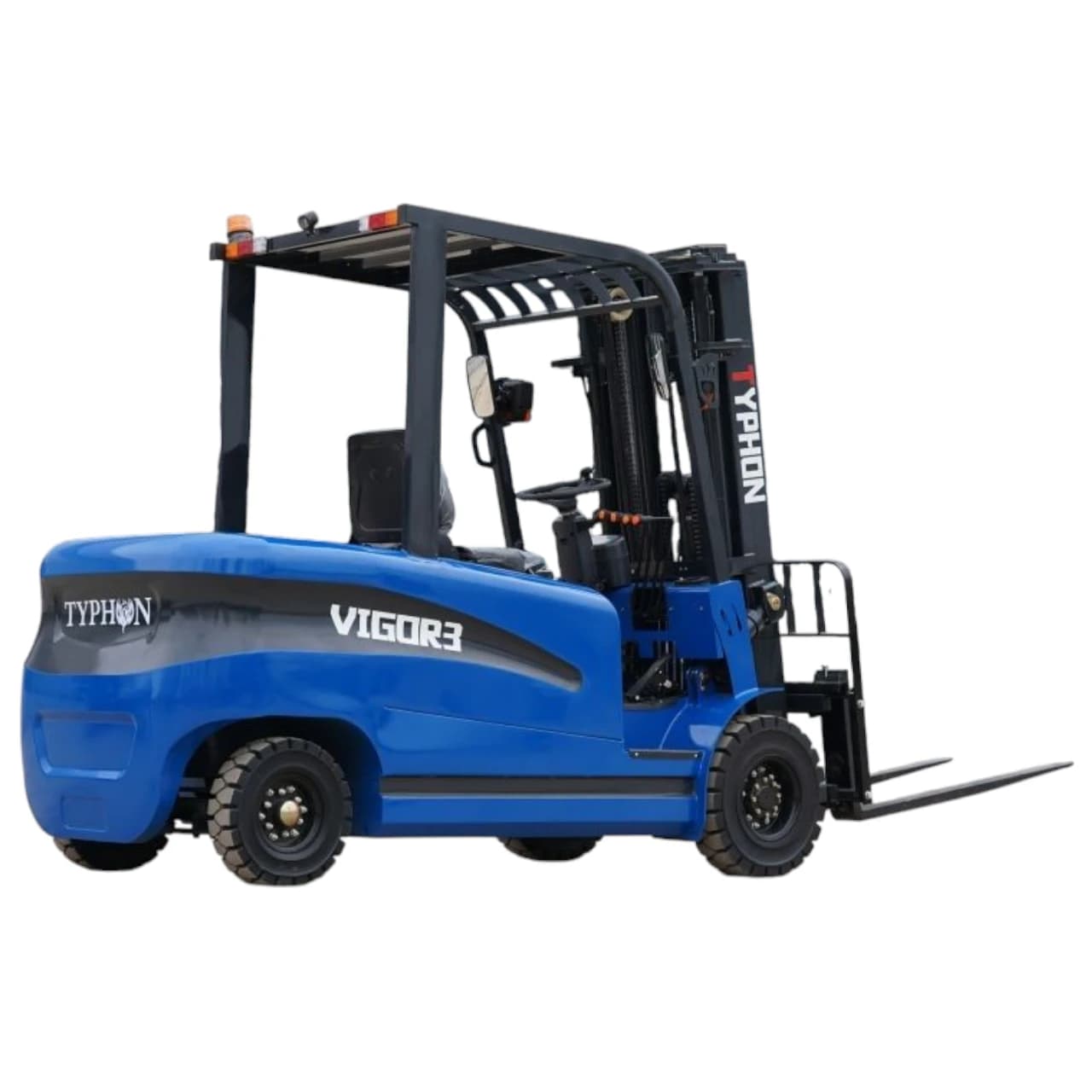 2025 TYPHON VIGOR 3.0 Blue Electric Forklift thumbnail 4
