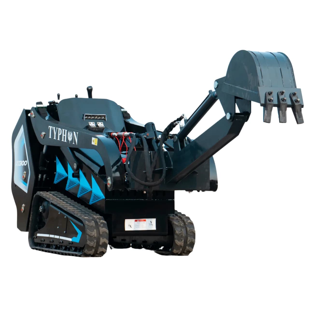 TYPHON Digger Attachment for Mini Skid Steer Loader thumbnail 4