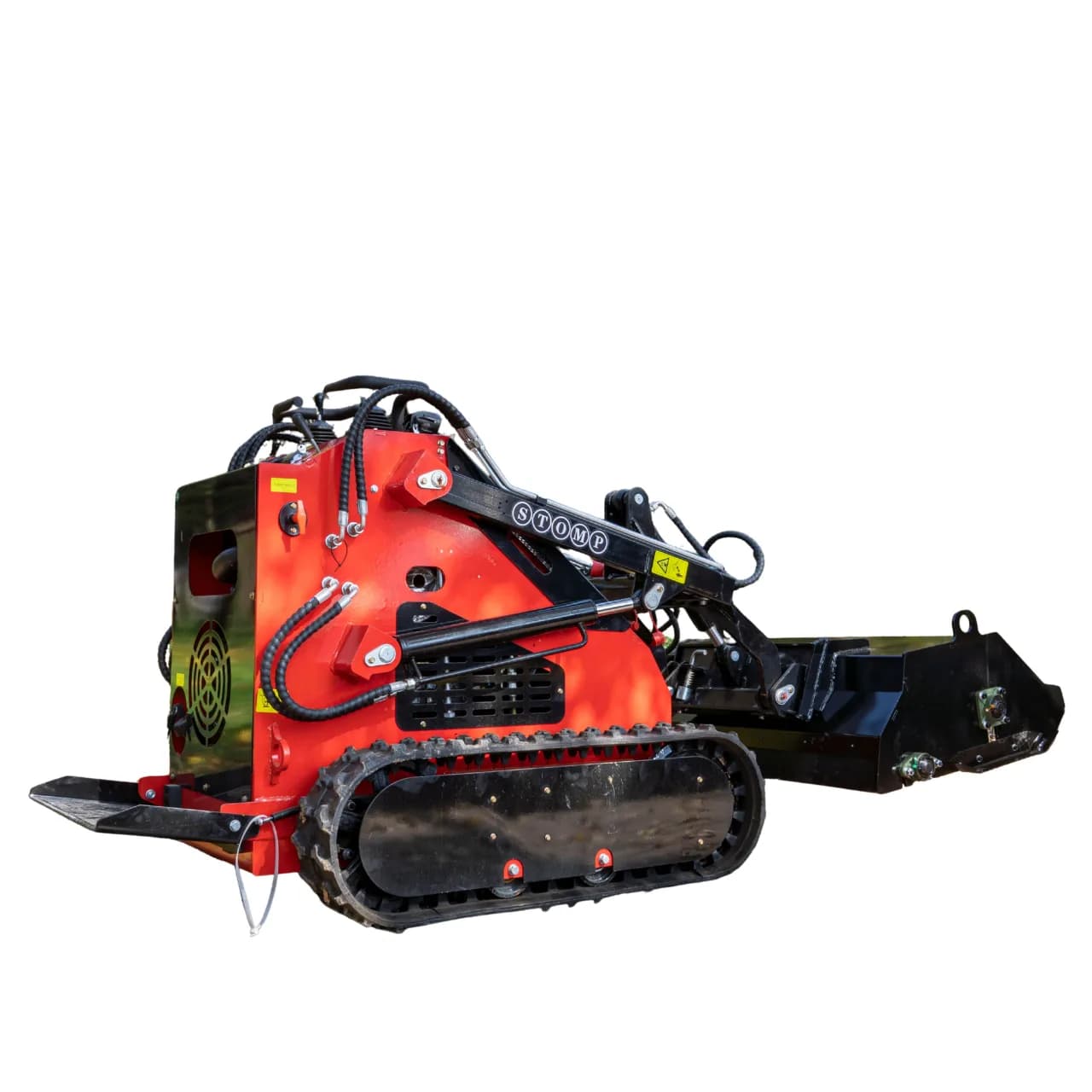 1450mm Heavy Duty Flail Mower Attachment 19 Teeth for TYPHON Mini Skid Steer Loader thumbnail 4