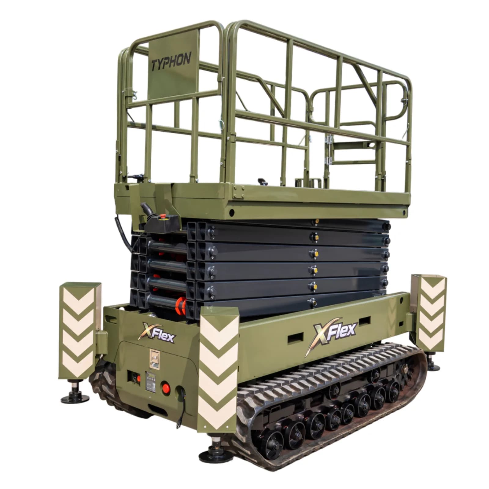 TYPHON xFlex-4068ET Electric Rubber Track Scissor Lift thumbnail 4