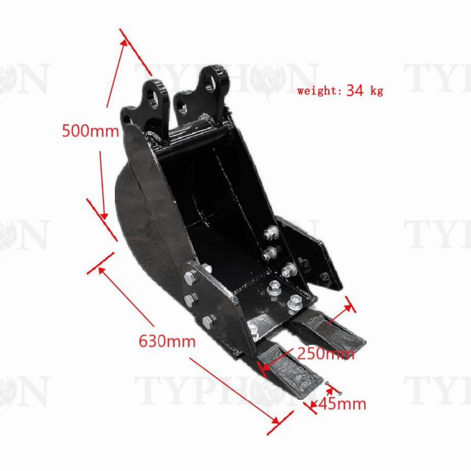 2-3.5 Ton Excavator Attachment thumbnail 4