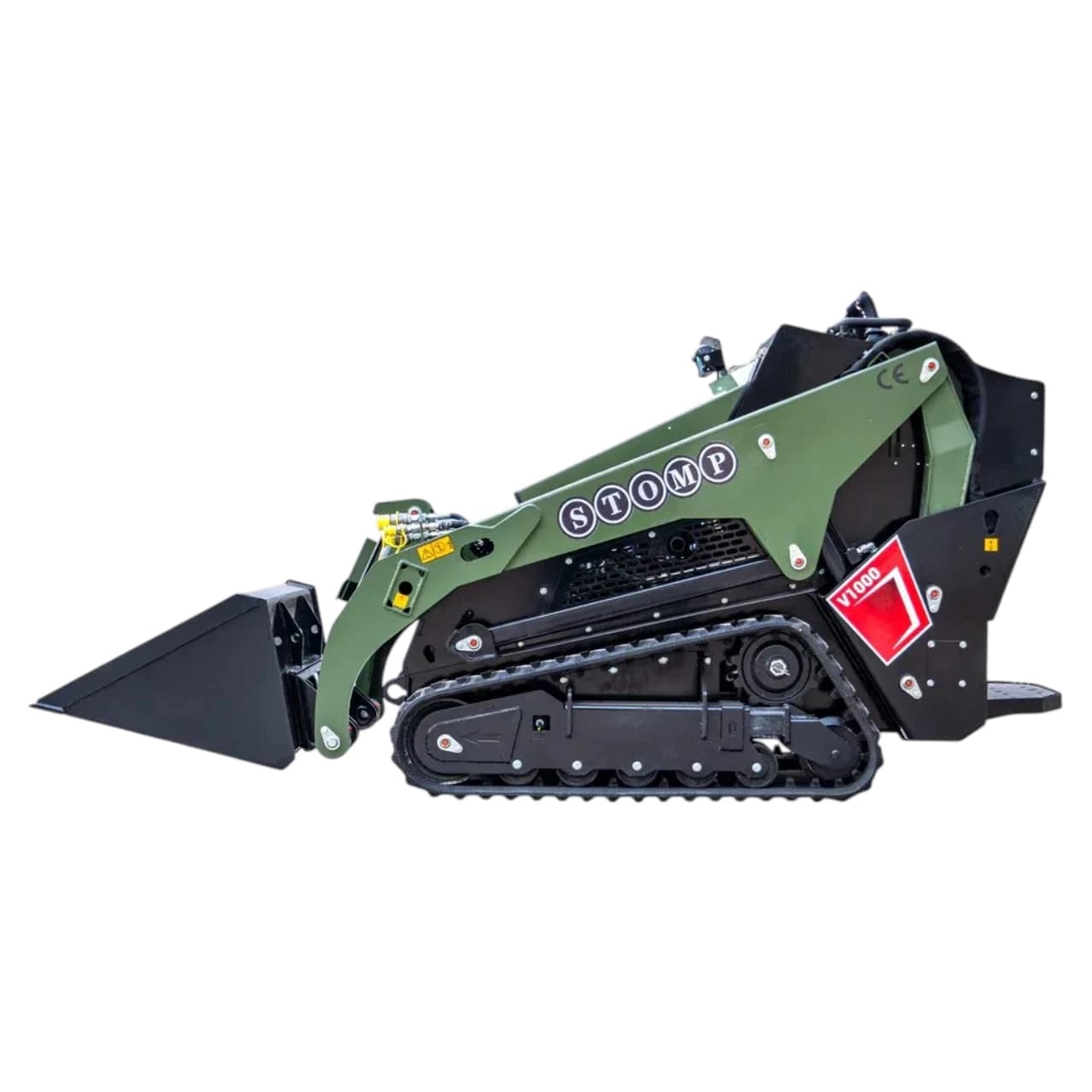 TYPHON Stomp V1000 24HP Kubota D1105 Water Cooled Diesel Skid Steer Loader thumbnail 5