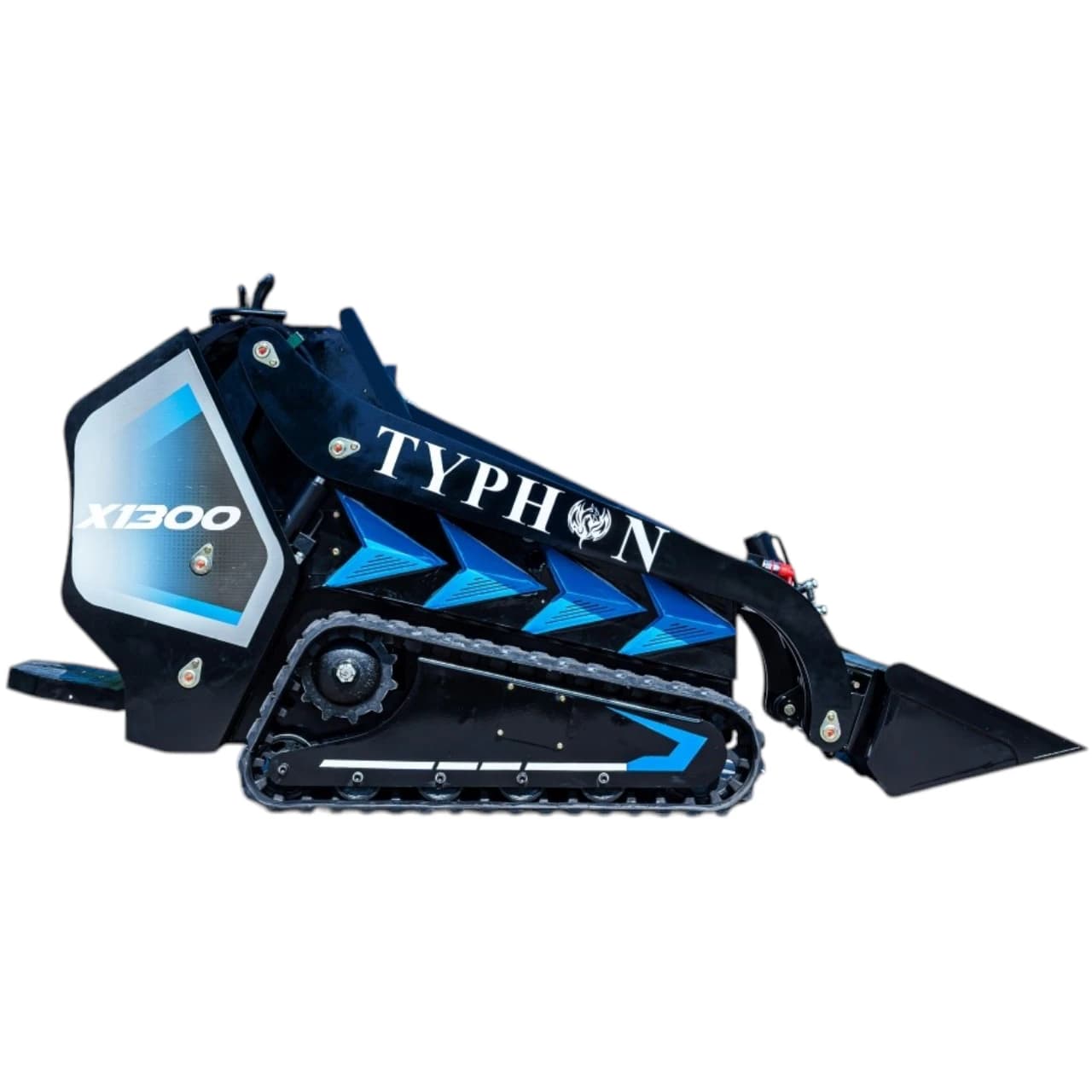 TYPHON STOMP X1300 25HP Kubota D1105 EPA Diesel Mini Skid Steer Loader thumbnail 5