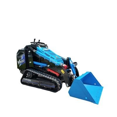 TYPHON STOMP V900 Mini Track Loader Kubota D1105 25HP Diesel Stand-On Skid Steer Loader thumbnail 13
