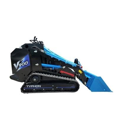 TYPHON STOMP V900 Mini Track Loader Kubota D1105 25HP Diesel Stand-On Skid Steer Loader thumbnail 14
