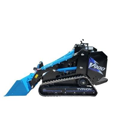 TYPHON STOMP V900 Mini Track Loader Kubota D1105 25HP Diesel Stand-On Skid Steer Loader thumbnail 20