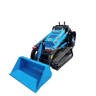 TYPHON STOMP V900 Mini Track Loader Kubota D1105 25HP Diesel Stand-On Skid Steer Loader thumbnail 21