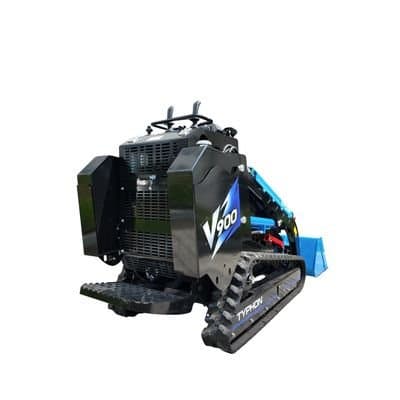 TYPHON STOMP V900 Mini Track Loader Kubota D1105 25HP Diesel Stand-On Skid Steer Loader thumbnail 17