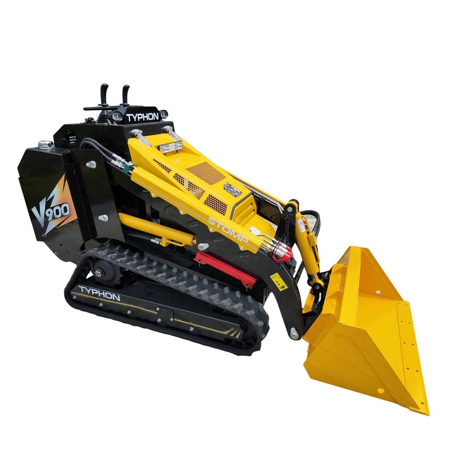 TYPHON STOMP V900 1.4-Ton Compact Track Loader with 25HP Kubota Diesel...