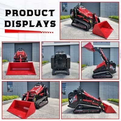 TYPHON STOMP V900 1.4 Ton Mini Track Loader Featuring Dual Auxiliary... thumbnail 11