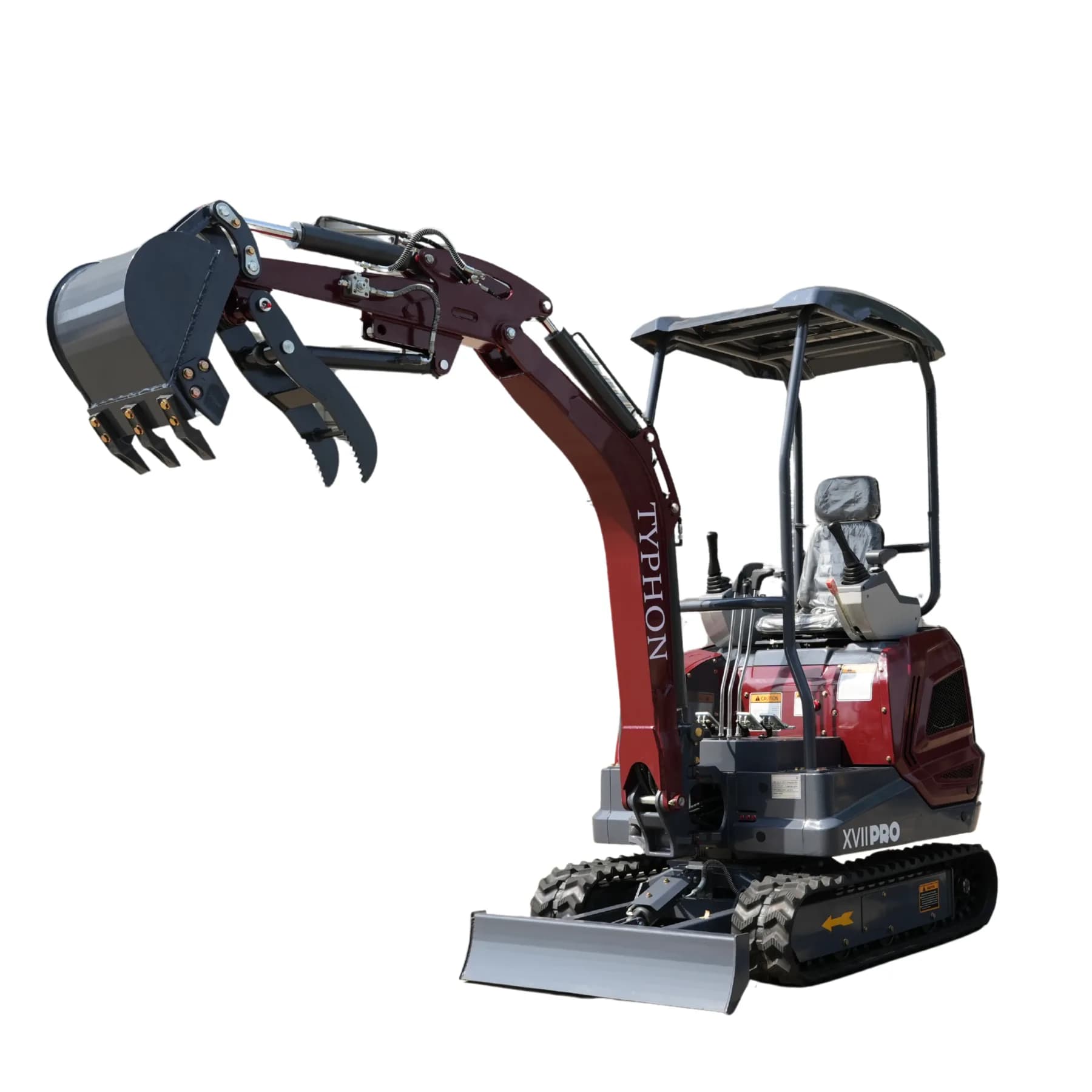TYPHON TERROR XVII PRO Mini Excavator thumbnail 6