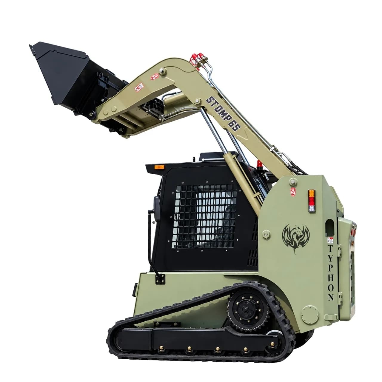 TYPHON STOMP 65 PROPACT 9,000 lb Tracked Skid Steer Loader thumbnail 4