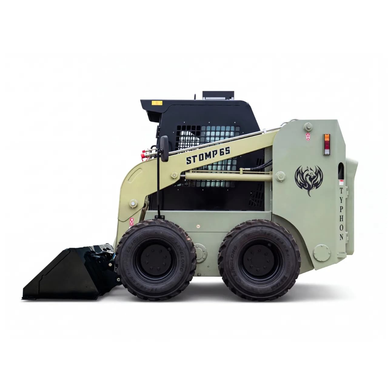 TYPHON STOMP 65 PROPACT 4WD 8,000 lb Wheeled Skid Steer Loader thumbnail 5
