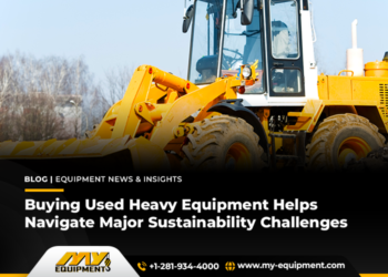Shopping for Used Heavy Gear Helps Navigate Main Sustainability Challenges