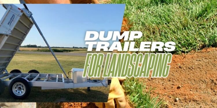 Dump Trailers for Landscaping| Millroad Manufacturing
