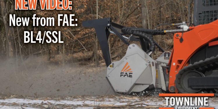New from FAE: BL4/SSL Forestry Mulcher!